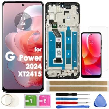 Imagem de Substituição de tela LCD Touch Display digitalizador para Motorola Moto G Power 2024 XT2415 XT2415-1 6,7 polegadas