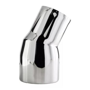 Imagem de Ponteira Escape Cromada Curvo Caminhonete 2.1/2 Polegadas - STORE AUTO