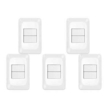 Imagem de Kit C/5 - Pial Conjunto  Pop 4X2 2 Paral Lgx202 - Pial legrand