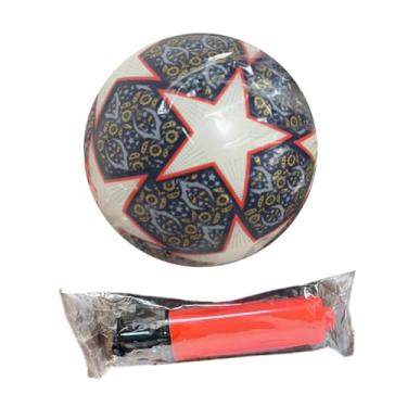 Imagem de Bola de futebol Tamanho 5 de futebol Ball Patterns Patterns Portable Soccer Training Equipment Match Ball para treinamento interno, Padrão de