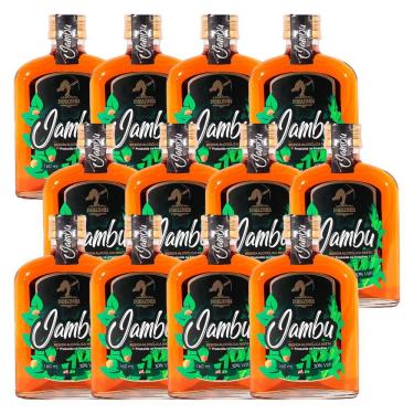 Imagem de Cachaça Mista de Jambu Indiazinha 160ml 12 Unidades