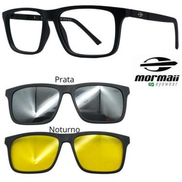 Imagem de Oculos Mormaii Swap 4 6112 Com 2 Clipons - Escolha As Cores, Noturno