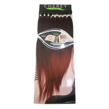 Imagem de Aplique Cabelo Liso Para Entrelace Yaki 100% Orgânico 8 Telas Cherey, 