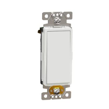 Imagem de Square D Interruptor de parede série X, módulo de contato momentâneo, branco fosco