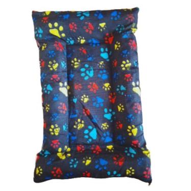 Imagem de Cama Pet Colchonete Caminha Para Cachorro e Gato Lavável com Zíper Méd