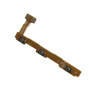 Imagem de zhxchzhi Cabo flexível de botão liga/volume OEM compatível com Xiaomi Poco F6/Turbo 3 peças