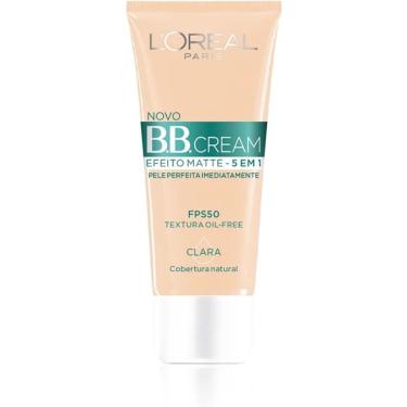 Imagem de Base bb Cream FPS50 Efeito Matte Cor Clara L'Oréal Paris - 30ml