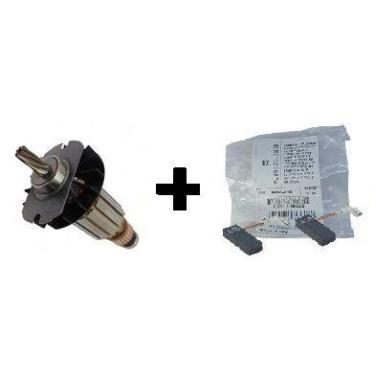 Imagem de KIT Induzido 127V e carvão do martelete GBH 2-24D - BOSCH