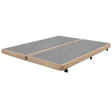 Imagem de Box Queen Americanflex Versátil Slim Bege 158x198x15cm