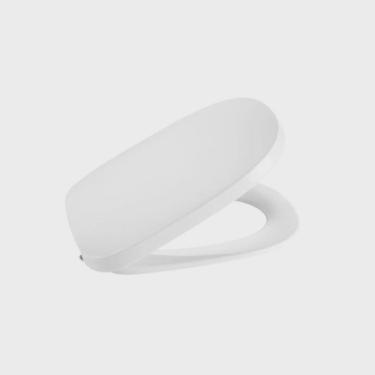 Imagem de Kit 3 Assentos Sanitário com Queda Amortecida Beyond Roca Branco Brilhante