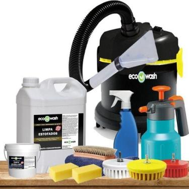 Imagem de Kit De Produtos Para Lavagem A Seco De Estofados, Lava Sofá! - Eco Was