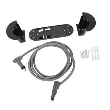 Imagem de Suporte Starlink, Kit de Roteamento de Cabos Starlink Gerenciamento de Cabos de Substituição para Starlink V2 Loja de Acessórios Starlink Multifuncionais para RVs, SUVs, Iates