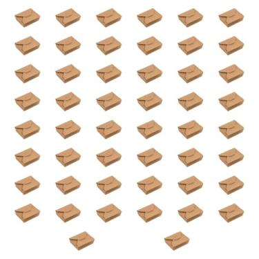 Imagem de Ｂｅｓｇａ 50x papel kraft embalagem de alimentos tigelas descartáveis ​​multifuncional tigela de armazenamento de alimentos recipiente de frango frito para, 1080ml