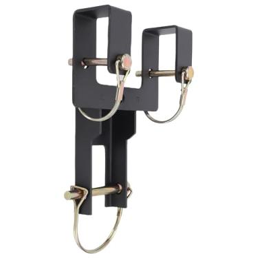 Imagem de Acoplador de lata de lixo para gancho, conector de contêineres de lixo com rodas de aço carbono, gancho de transporte de lixeira com pino removível, substituição