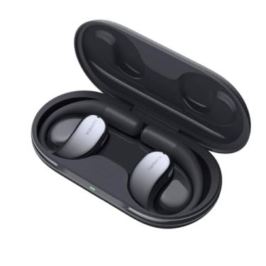 Imagem de Xiaomi Fones de ouvido estéreo OpenWear LHDC de alta resolução, driver dinâmico de 17 x 12 mm, vida útil da bateria de até 38,5 h, microfone duplo com redução de ruído AI (cinza cósmico)