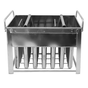 Imagem de VOMEKO 28PCS GELO LOLLY MOLD, Sorvete de aço inoxidável Pop m Olds, Froz Moldado de Moldado de Moldado de Moldado de Gelo Pop Frozen Fácil de puxar, para fazer sorvete delicioso