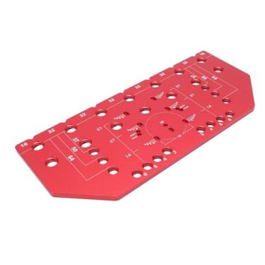 Imagem de Armários de Gabarito de Prateleira Hole Jig 2 Em 1, Prateleira Ferramenta de Dobradiça de Liga de Alumínio de Prateleira Com Bits de Broca de Orifício de 35 Mm, Hardware de