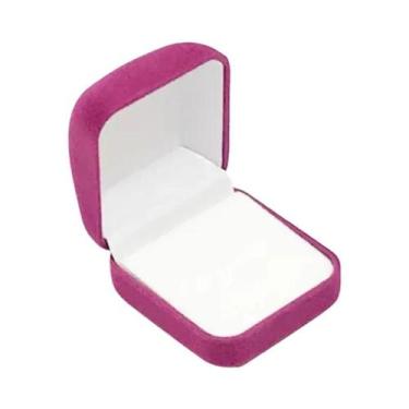 Imagem de Caixa Organizadora para Jóias - Azul, Vermelho e Preto, Rosa Vermelha 
