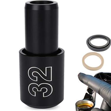 Imagem de Ferramenta de instalação de vedação de poeira, garfo, vedação de poeira, limpador de poeira, guia de ferramenta de instalação compatível com Fox Rockshox suspensão inferior da perna em 30 mm, 32 mm, 34 mm, 35 mm, 36 mm, 40 mm (tamanho 32)