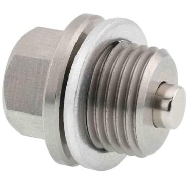 Imagem de Votex – DP009 304 Plugue de drenagem de óleo de aço inoxidável com ímã de neodímio (M16-1,5) – Feito nos EUA