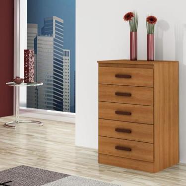 Imagem de Cômoda Organizadora Grande 5 Gavetas Quarto Casal - Full Economize, Ci