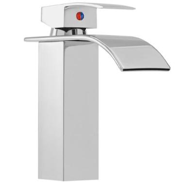 Imagem de Torneira Cascata Banheiro Monocomando Bica Baixa - Holtter Home Design