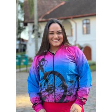 Imagem de Jaqueta Corta Vento Feminina - Degrade Bike 09 - Preta Zilli, G1