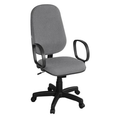 Imagem de Cadeira Presidente Giratória Braço Corsa Cinza