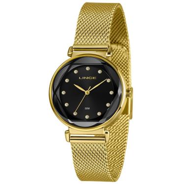 Imagem de Relógio Lince Feminino Analógico Preto Lrg4807l34 P1kx