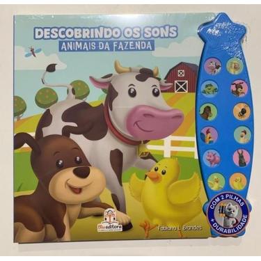 Imagem de Livro Descobrindo Os Sons - Animais Da Fazenda - Blu - Blu Editora