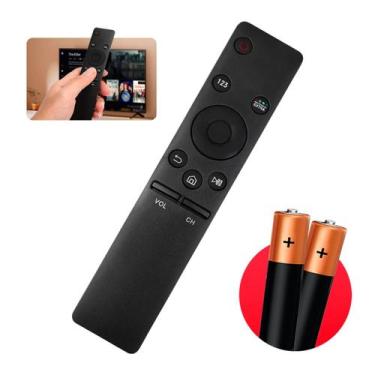 Imagem de Controle Remoto Para Tv Samsung Smart 4k Digital + 2 Pilhas - Montones