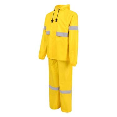 Imagem de Conjunto Ventilado Impermeável de Nylon Amarelo Vértice 3120T, GGX