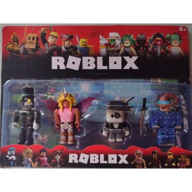 Imagem de Kit Bonecos Roblox Com Acessórios 12 cm Com 4 Bonecos - NEIDE BRINQUED