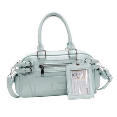 Imagem de Fiocias Bolsa feminina pequena quadrada para viagem férias verão rua