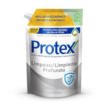 Imagem de Protex Sabonete Líquido para as Mãos Limpeza Profunda Deep Clean 900ml