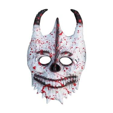 Imagem de Vaveren Máscara de Halloween de espuma PU, acessório de fantasia assustador para adultos, baile de máscaras, dramatização