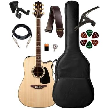 Imagem de Violão Takamine Folk Gd51 Ce N + Capa Luxo, Suporte Ibox SPF E Acessórios