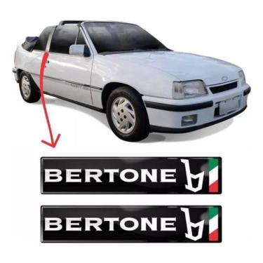 Imagem de Adesivo Coluna Porta Kadett Bertone Gsi Resinado Par Res77