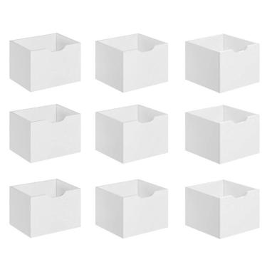 Imagem de Kit 9 Gavetas Para Nicho Organizador Q01 Branco - Mpozenato