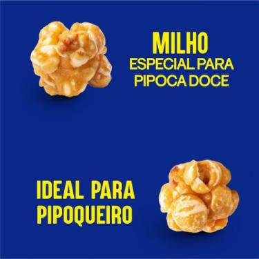 Imagem de MILHO ESPECIAL PIPOCA DOCE PIPOQUEIRO 1KG Marca Oficial Mais Tempero