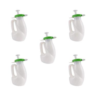 Imagem de KIT 5 UNIDADES - GUARANY PULVERIZADOR COMPRESSAO PREVIA BRANCO PCP-1P 1,2 LT