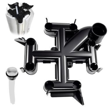 Imagem de HRepair Coletor de reposição para filtro de piscina Pentair 59023700 topo do coletor serve para FNS Plus 24, 36, 48 e 60 D.E. Filtros de piscina e spa - com sangramento de ar