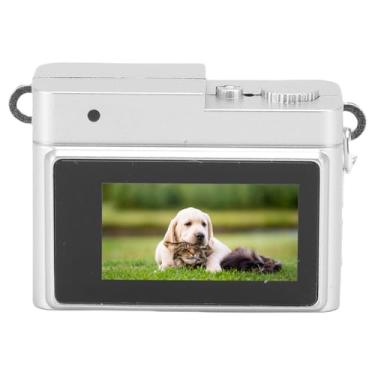 Imagem de Zopsc Câmera de Chaveiro de 64 GB de Chaveiro 1080p HD Retro Com Tela Colorida de 0,96in 4 Filtros para Fotografia de Viagem Escolar (WHITE)