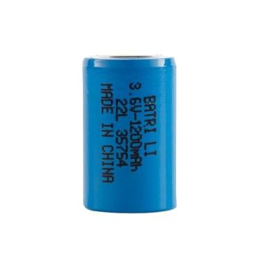 Imagem de Lítio Cilíndrica 3,6v 1200mah 1/2aa Com Top