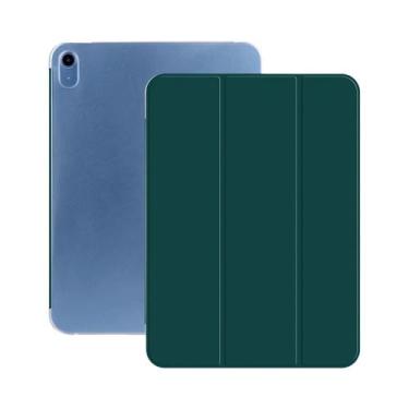 Imagem de Capa Protetora Rígida Transparente Com Suporte E Função Flip Para iPad