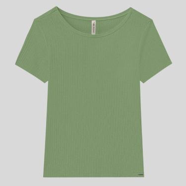 Imagem de BLUSA BÁSICA CANELADA PLUS SIZE-Feminino