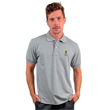 Imagem de Camisa Gola Polo Estampa Engenharia Civil Piquet Masculino-Masculino