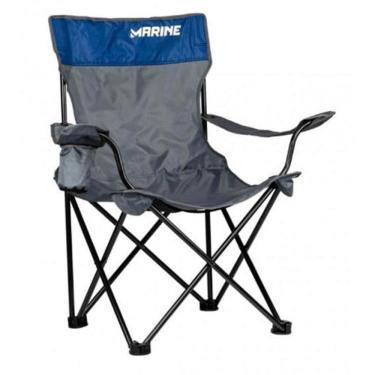Imagem de Cadeira Pesca Dobravel Apoio De Braço E Porta Copo Marine