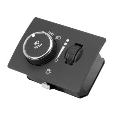 Imagem de BDTKylin Interruptor De Farol Neblina Para Grand Cherokee 2014-2022, Painel Instrumentos Com Dimmer, Substituição 68142242Aa 68258718Aa