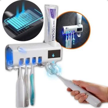 Imagem de Organizador De Escovas Com Espaço Para Creme Dental - Lippin